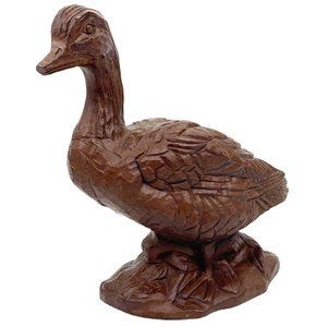 Vintage Red Mill Duck Goose Sculpture Figurine Easter Farmhouse Country Cottage